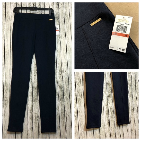 Michael Kors Pants - Michael Kors Navy Skinny Leggings Pants Brand New!